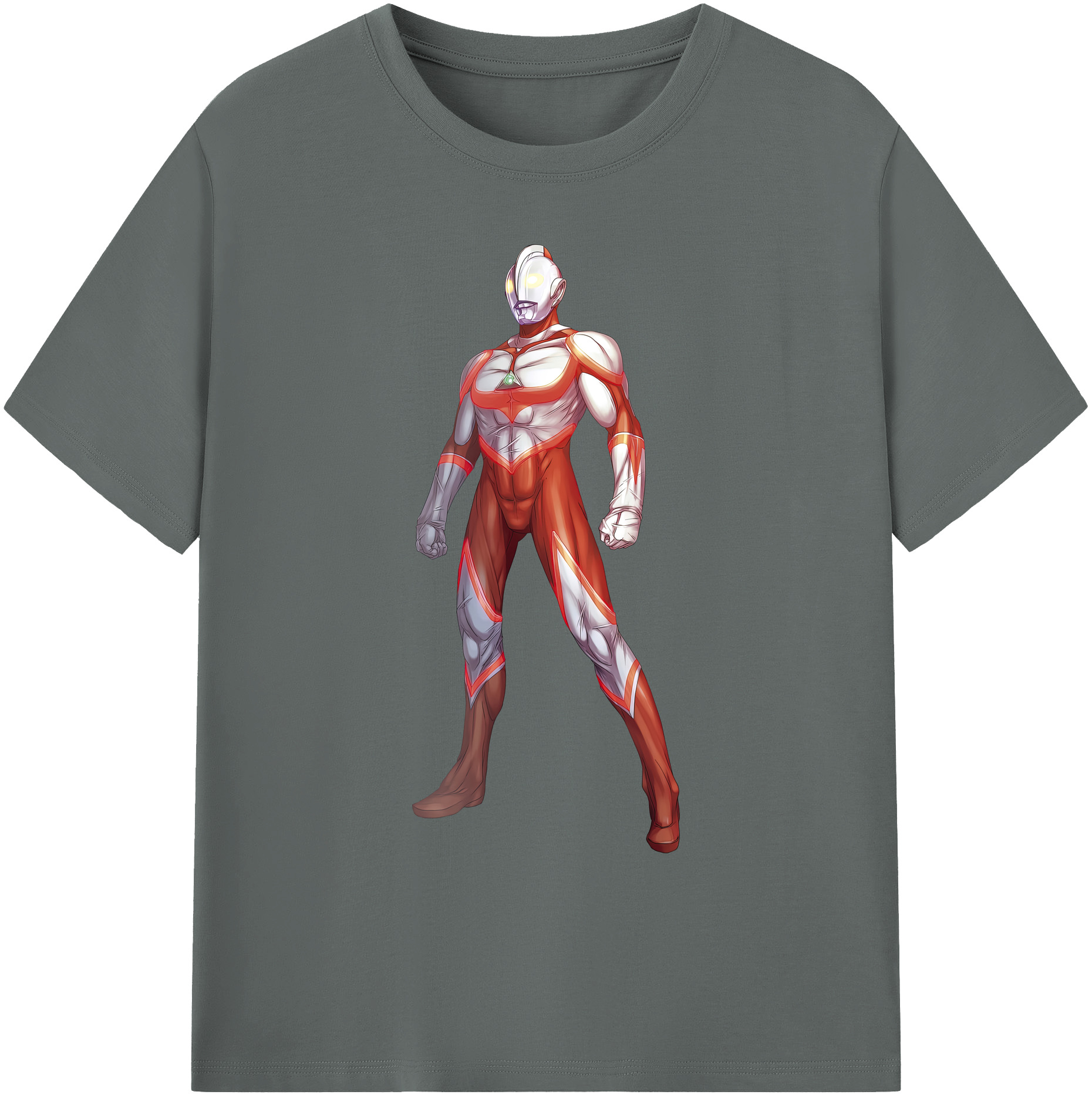 （画像用） ウルトラマン Ultraman 綿100％ メンズ半袖Tシャツ｜肌触りやわらか＆通気性